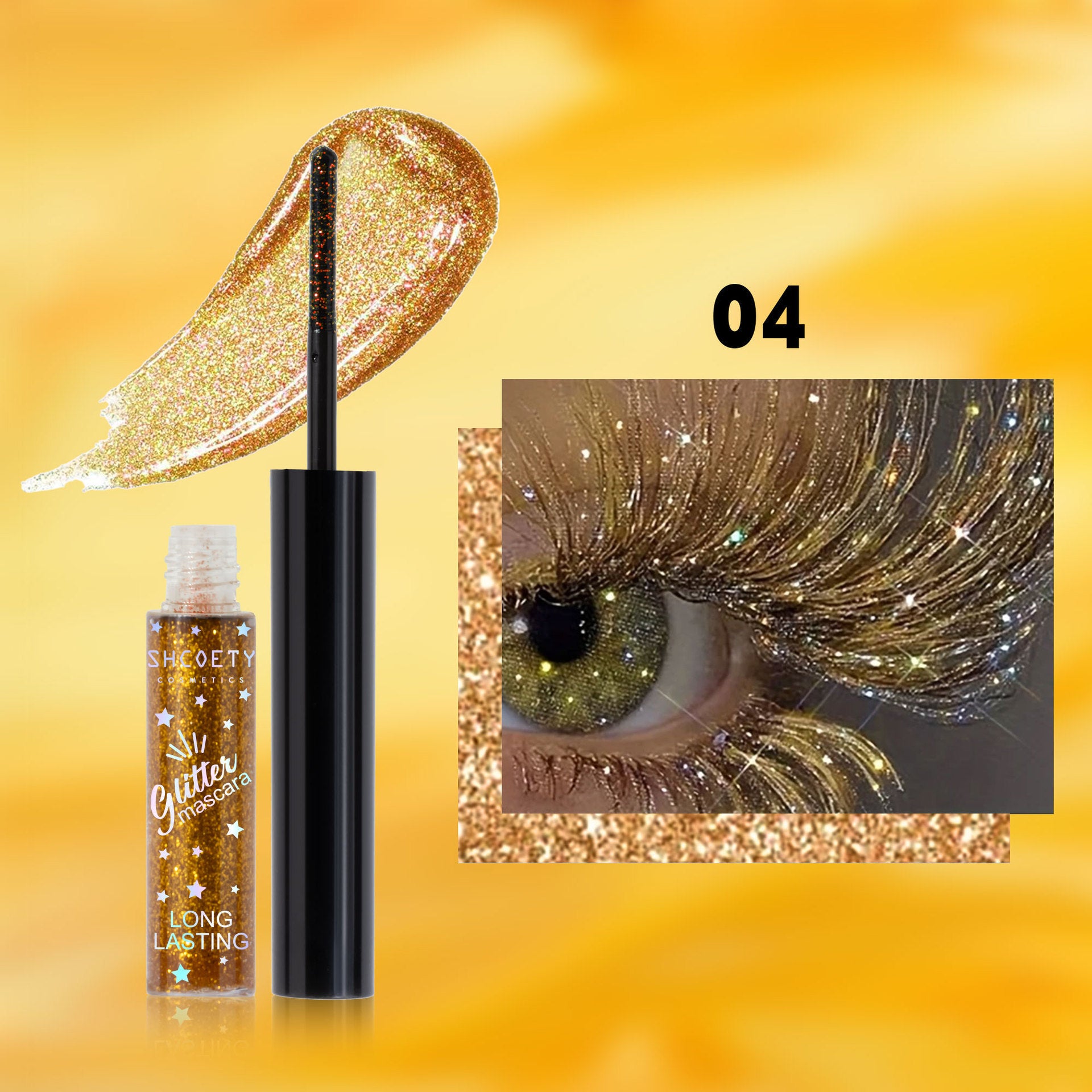 Color Mascara 5 Colors Waterproof Not Smudge