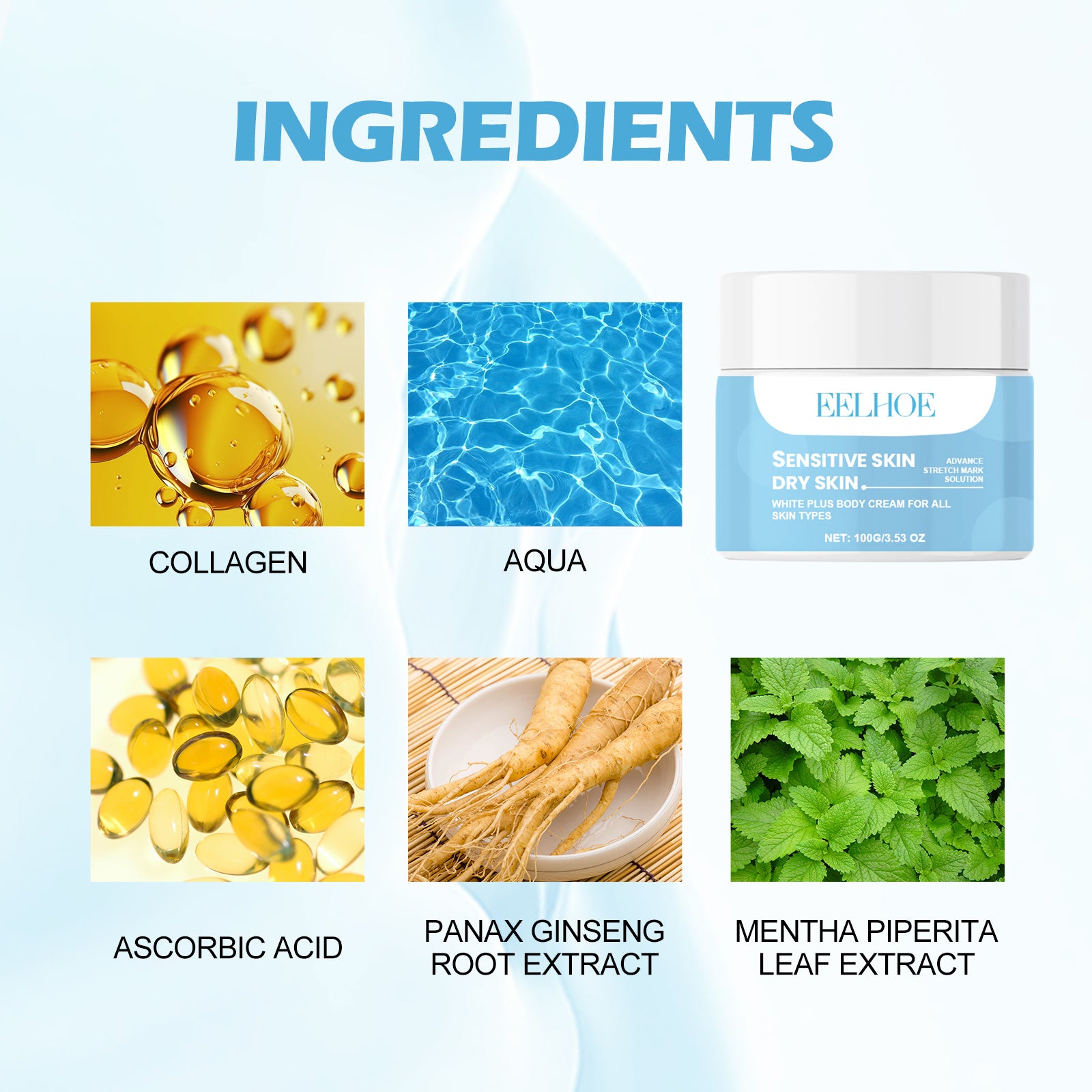 EELHOE White Plus Body Cream