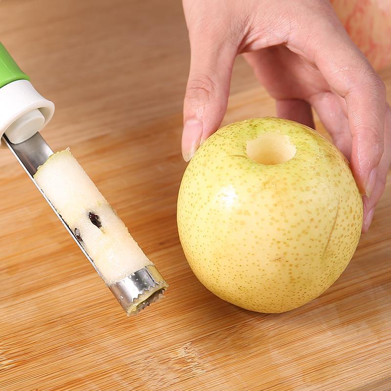 Stainless Steel Two-in-one Shrink Fruit Peeler